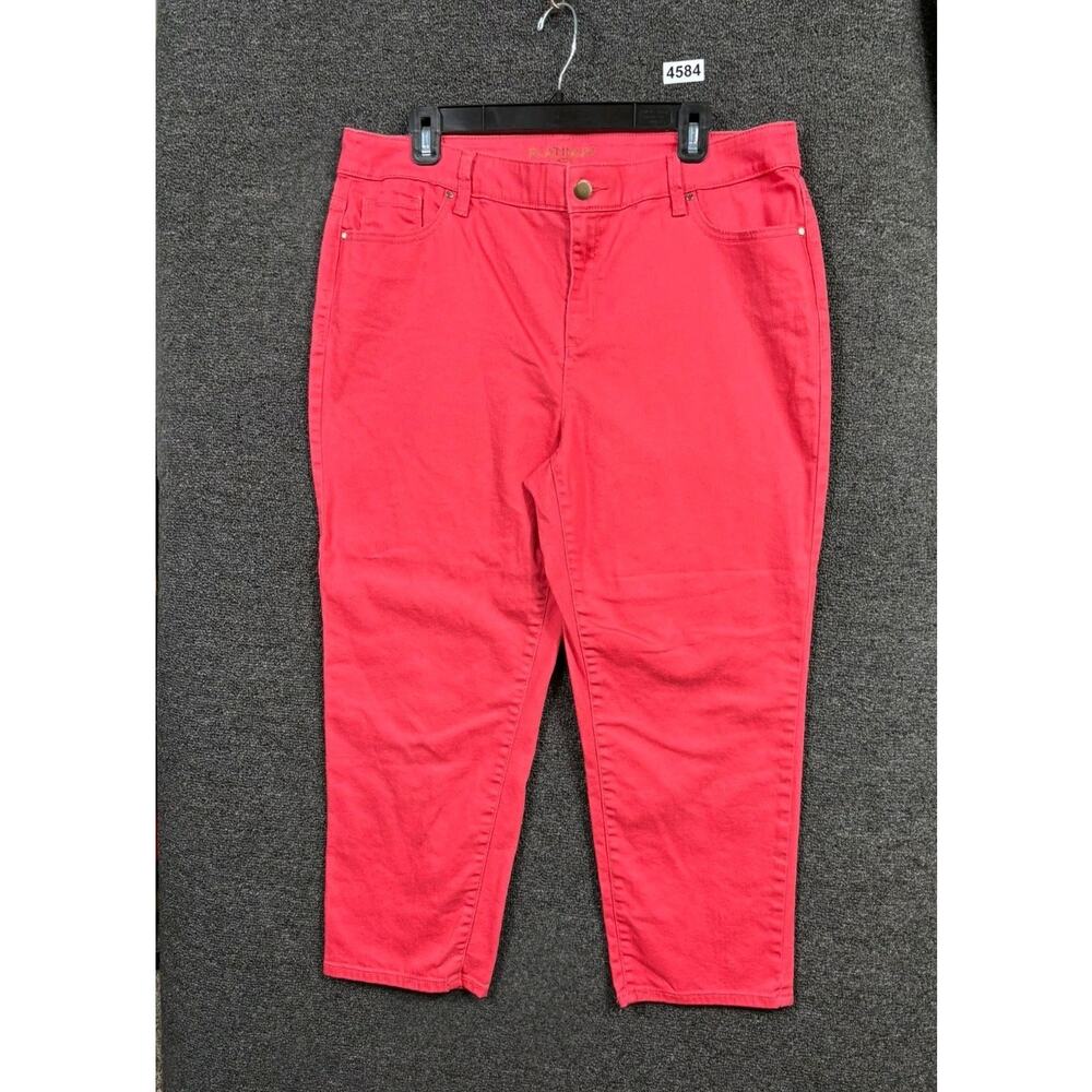 Chico's Capri in Bright Coral